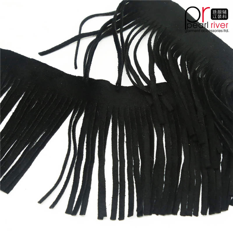 Forró eladó 20cm fekete színű Olcsó hosszú műbőr velúr béren kívüli díszítés