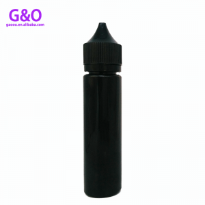 10ml 20ml 30ml 50ml 100ml 120ml fekete egyszarvú üveg pufókos üveg gorilla palackok folyékony palackok háziállat műanyag csepegtető tartály