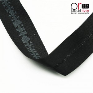 Rugalmas, hímzett elasztikus, rugalmas szalagok