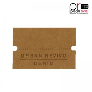 bőr divat színes nagy számú hangtag matrica