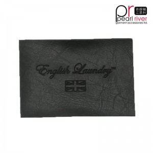 divat bőr színes nagy számú hangtag matrica