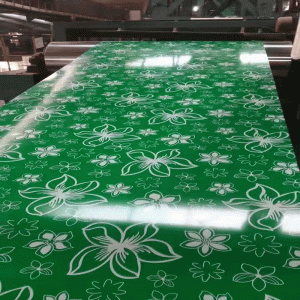 Színes alumínium lemez