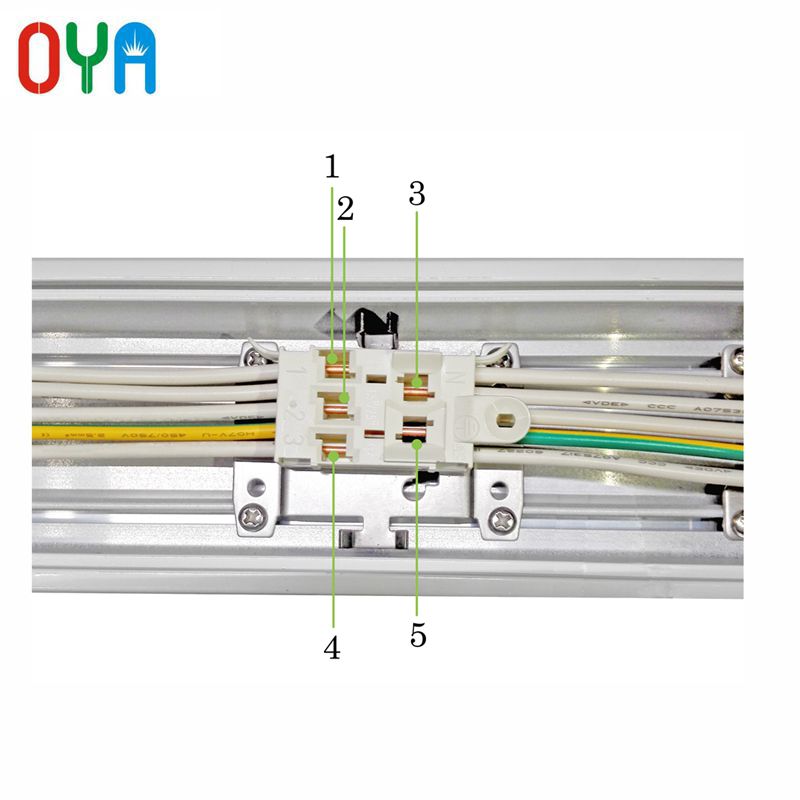 40 W-os lineáris világítási rendszer 5 vezetékes csatornán