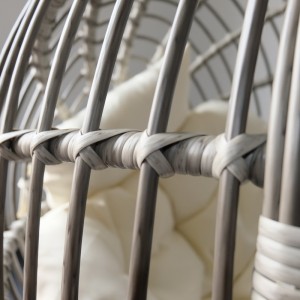 Hordozható, 2 üléses, nagy fekvésű, beltéri kültéri hintaszék