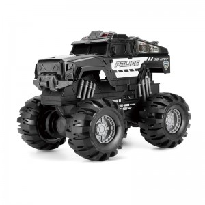 Rendőrségi autó - nagy lábszörny