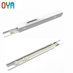 55 W-os 1500MM-es lineáris csatornavilágító rendszer P40 ° -os sugárzási szöggel