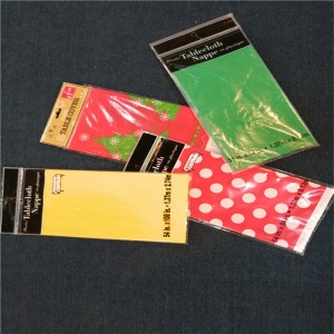 LDPE HDPE egyedi nyomtatott asztali takarókendő műanyag lap az asztalmatracokhoz