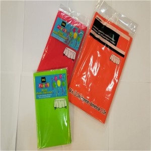 Nagykereskedelmi PEVA terítő, kerek, műanyag asztalhuzat, ünnepi ünnephez