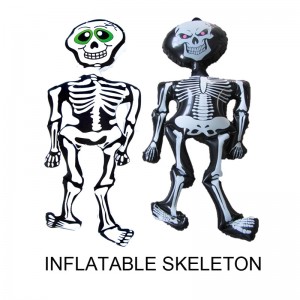 Felfújható Halloween dekorációk kellékek csontváz