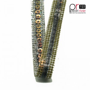 A legújabb strasszvágás testreszabott varró flitterrel