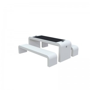 Intelligens napos piknik asztal és pad készlet