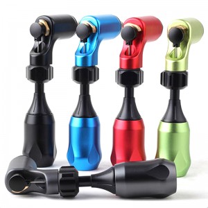 Forgó géppuska Shader Liner L alak erős teljesítményű alumínium ötvözet Body Art tartós smink tetoválótűkhez