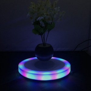 360 Spining mágneses lebegő levegő bonsai edény, PA-0702 úszó ültető