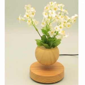 fa kerek alapú mágneses lebegő lebegő levegő bonsai tó edény virágcserép