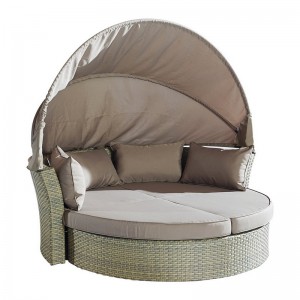 Kerek nap angyal arcát hordozható strandon összecsukható kültéri szolárium