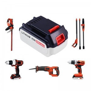 Li-ion 20V 4000mAh csereakkumulátorok Black \u0026 Decker LB20, LBX20, LBX4020, LB2X4020 akkus szerszámokhoz