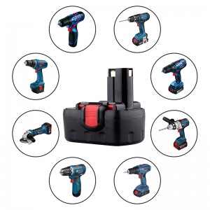 BAT180, BAT181, BAT189 Bosch 18V 2000mAh Ni-Cd újratölthető szerszám akkumulátor