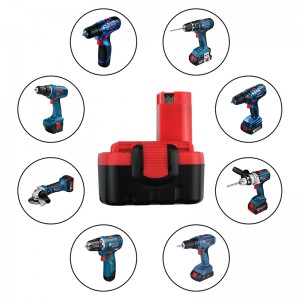Kiváló minőségű 18 V 1500mAh Ni-Cd akkumulátoros szerszámok a Bosch BAT038, BAT040 készülékekhez