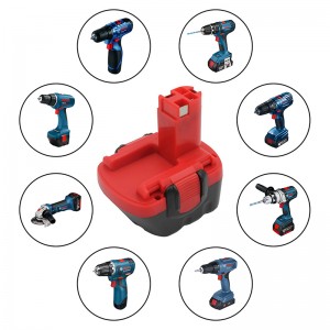 Ni-Cd 12V 1500mAh újratölthető akkumulátor Bosch BAT043, BAT045 szerszámhoz