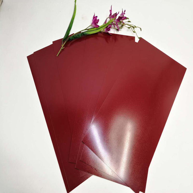 Forró eladás 350 mikronos régi rózsa poliészter PET műanyag fólia fali panelek dekorálására