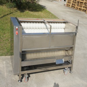 Új típusú QX-818 gyümölcstisztító / gyümölcshámozó gép / gyümölcskefe tisztító hámozógép