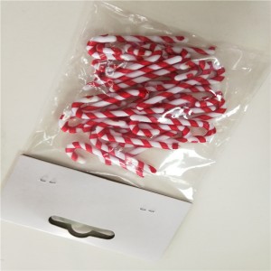 Karácsonyi kiegészítők piros sétabot-dekoráció a partira