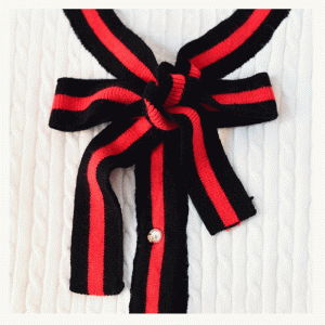 Nagykereskedelmi kardigán csíkos élek pillangó csomó női őszi téli pulóver