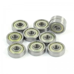 Vízálló nagysebességű, egyirányú MR137zz mélyhoronyú golyóscsapágy