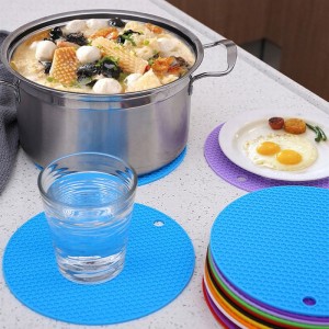 divatos pats Tartós szilikon italalátétek gumi ital szőnyegek