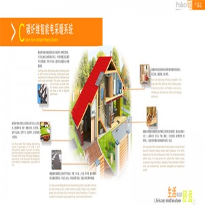 Szénszálas padlófűtés