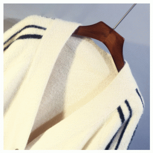 2019 legújabb laza műbőr csíkokkal Jacquard női kardigán pulóver