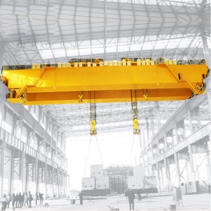 Dupla tartó felső daru dupla kocsival