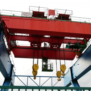 Kettős gerenda felső daru dupla kocsi