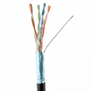 Ethernet kábel CAT5E kábel árnyékolt (FTP) Indítva