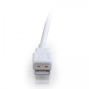 USB 2.0 Hálózat-aljzat-hosszabbító kábel