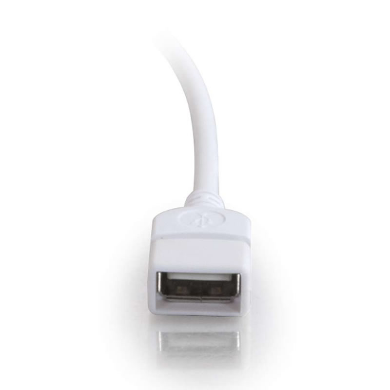 USB 2.0 Hálózat-aljzat-hosszabbító kábel