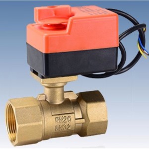 VQ20 ... Sorozatú elektromos gömbcsapok