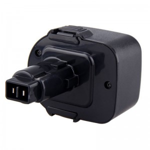 Kiváló minőségű 1500mAh 12V-os Ni-Cd újratölthető fúró akkumulátorok Dewalthoz DE9072, DE9074, DE9075