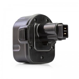 Ni-Mh 12V 3000mAh újratölthető szerszám akkumulátorok Dewalthoz DE9072, DE9074, DE9075