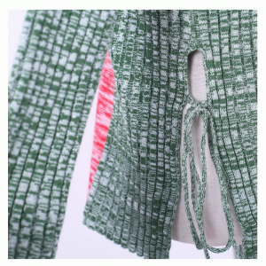 100% pamut pulóverek hármas színű hosszú test pulóver 2018 női pulóver