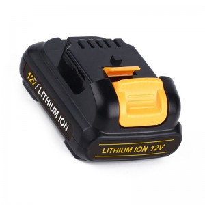 Li-ion 12V 2000mAh csere-akkumulátor a Dewalt DCB120, DCB121 készülékhez