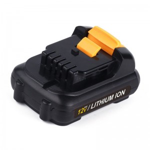 Li-ion 12V 2000mAh csere-akkumulátor a Dewalt DCB120, DCB121 készülékhez