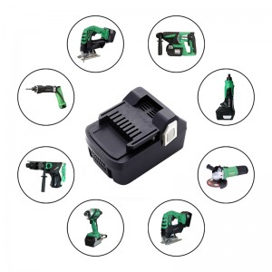 BSL1415, BSL1415X, BSL1430 14,4 V 3000mAh Li-ion hordozható fúró akkumulátor Hitach-hez