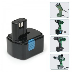 Ni-Cd 1700mAh 14.4V újratölthető akkumulátorok Hitach EB14S, EB14B, EB14H szerszámokhoz