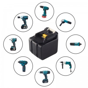 Li-ion 14.4V 6000mAh csere pótalkatrészek Makita BTW250Z, BUB142Z fúrókhoz