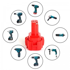 Ni-Mh 9.6V 3000mAh csereakkumulátor Makita 6909DW, 6909DWA a fúróhoz