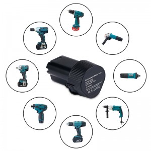 Li-ion 10,8 V 1500mAh csere, akkumulátor nélküli szerszám akkumulátorok Makita BL1013, BL1014