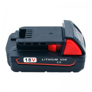 Lítium-ion 18 V 2000mAh szerszámkészlet cserecellák Milwaukee 48-11-1840 M18
