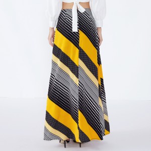 Hullámpontú béren kívüli indiai tervező, Lehenga divat sifon Maxi hosszú szoknya