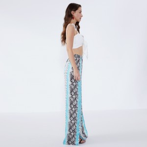 Kiváló minőségű legújabb minták osztott vibrációval nőknek hárem Baggy nadrágja